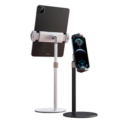 China Hot Selling Universal 360 Adjustable Rotating Laptop Stand Phone Holder Metal Mobile Phone and Tablet Stand Holder for sale