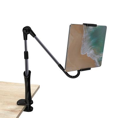 China Adjustable Foldable Flexible Tablet Bracket Phone Holder Sink Long Flexible Arms Phone Stand Clip Gooseneck Phone Stand Desk for sale