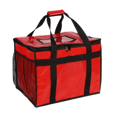 China Waterproof Commercial Insulated Food Carrier Bag 45.72 cm x 35.56 cm x 35.56 cm XL Food Warmer Bag for sale