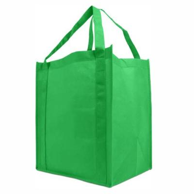 China OEM Handled Customize Logo Printing Promotional Gifs Items Cheapest Tote Bags Non Woven Shopping Wholesale Price Women Grocery Bag for sale