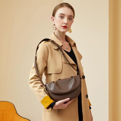 China 2022 Luxury Genuine Leather Kaukko Mini Women Charming Women Handbags Fashion Handbags Genuine Leather Cross Shoulder - Body Bags for sale