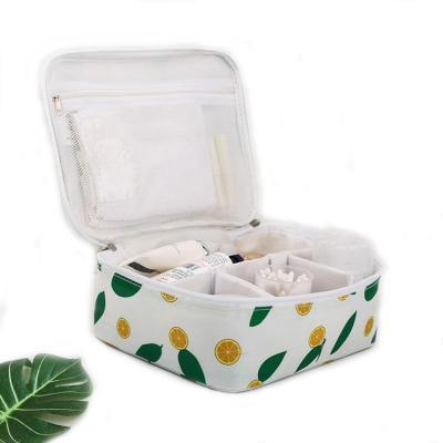 China Korean Fashion Portable Multifunctional Travel Organizer Cosmetic Makeup Storage Bag for sale