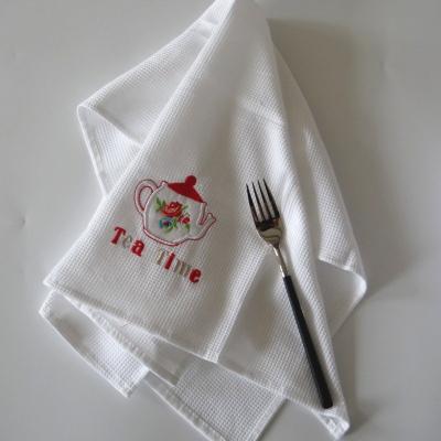 China Wholesale Kitchen QUICK DRY Dinner Towel For Home Sublimation Tea Towel for sale