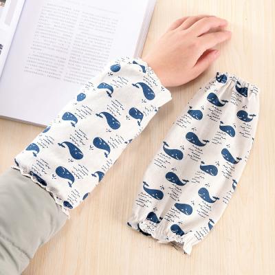 China Modern Simplicity Factory Supply 27cm Sleevelet Cotton And Canvas Adult Kitchen Anti-fouling Long Sleevelet Oversleeve for sale