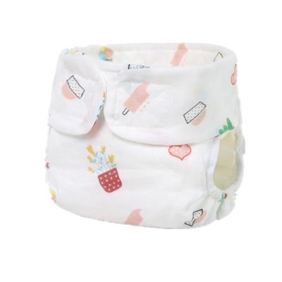 China Cheap Price Printed Baby Diaper High Quality Cotton Printed Waterproof Gauze Diaper for sale