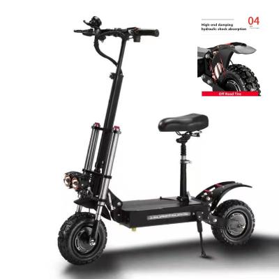 China US Warehouse Stock Speed ​​85km/h 5600w Scooter 60v 30ah Unisex Hot Selling Double Fast Scooter for sale