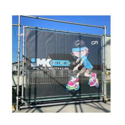 China Custom Hanging Vinyl Mesh Mesh Banner Outdoor Digital Printing Fence Banner for sale