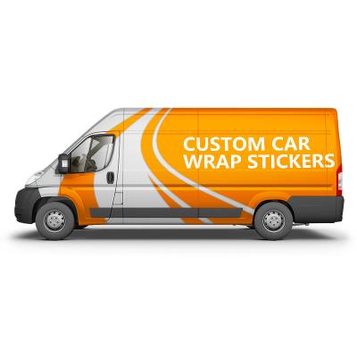 China Truck 3M Car Graphics Vinyl Wrap Promotion Sticker Bus Advertising Printing for sale