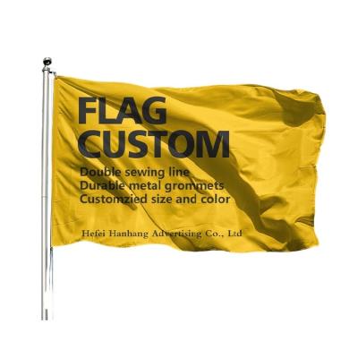 China Election Digital Printing Custom Design Polyester Flag 3X5 Promotional Flag Custom for sale