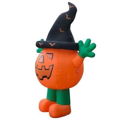 China New Design Halloween Holiday Decoratoion Garden Party Inflatable Halloween Pumpkin Decoration Durable for sale