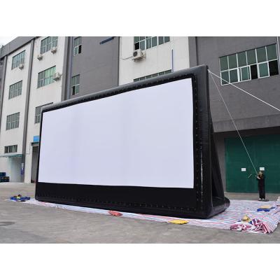 China wedding party outdoor inflatable video screen/inflatable cinema/inflatable projector screens for sale