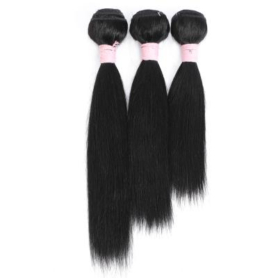 China Natural Matching Factory Supply Direct Hair Bundles Silky Straight Type Hair Straight Style Wave Hair Extension Weave for sale