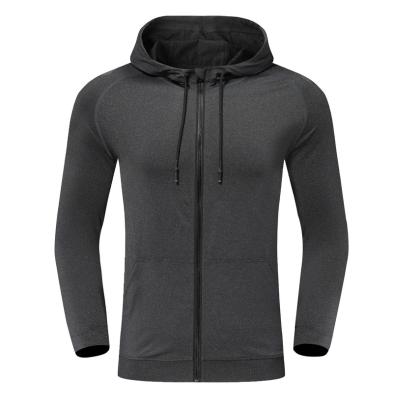 China Anti-wrinkle wholesale high quality custom gym men's and women's hoodie zipper jacket leisure sports sweater men's hoodie for sale