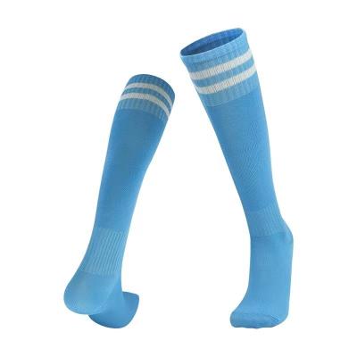 China Breathable Customized Logo Sports Socks Football Socks Long Tube Football Training Socks for sale