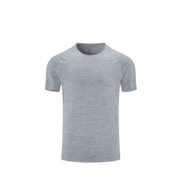 China Wholesale Anti-Wrinkle Short Sleeve Sportswear Gym Running Fit T-Shirts For Men for sale