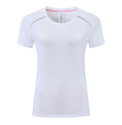 China New Plain Women's T-shirt Breathable Casual Female Short Sleeve T-shirt Female Round-necked T-shirt for sale