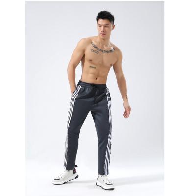 China White Single Side-breasted Single Breasted Anti-Wrinkle Long Set Single Breasted Double Breasted Track Men Pants Side Breasted Pants for sale