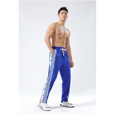 China Factory Wholesale Anti-Wrinkle Outside Wear Training Pants Button Quick Get Off Men's Pants For Basketball Sport for sale