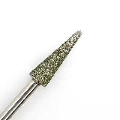 China Tungsten Carbide Nail Tool Tapered Nail Bit Nail Polish Cuticle Curing Shape Wear Resistance Diamond Nail Drill Bits High Hot Sales for sale