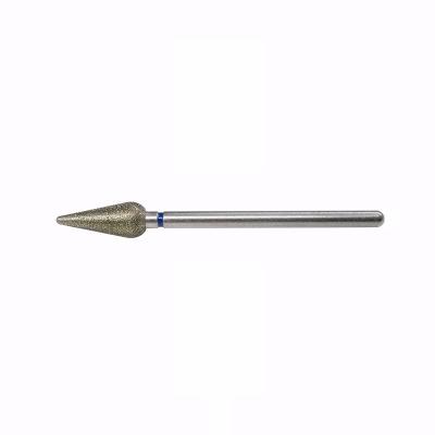 China Cuticle treatment 5.0mm Bud Shape Lucida nail bit Hot Cuticle Clean drill bit nail Smooth the Cuticle Area diamond nail drill bit for sale