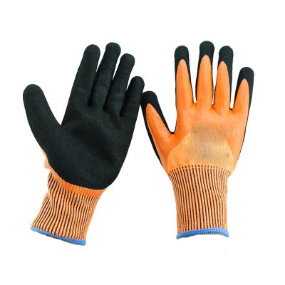 China Water Proof Industrial Hand Gloves Waterproof Latex Coated Gloves for sale