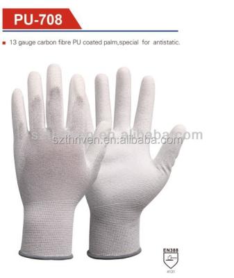 China New Fashion Design Microfiber PU Gloves Pu-708 for sale