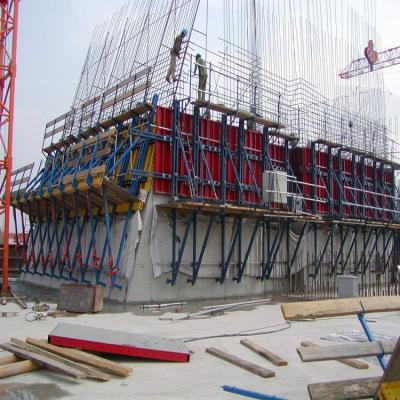 China Industrial Stable Steel Cantilever Climbing Formwork for Skyscraper Bridge Construction for sale