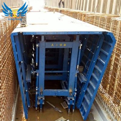 China Industrial Underground Steel Pipe Gallery Trolley Formwork For Tunnel Concrete Construction for sale