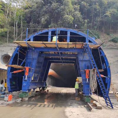 China Formwork System Hydraulic Tunnel Lining Trolley For Railway And Highway Tunnels for sale