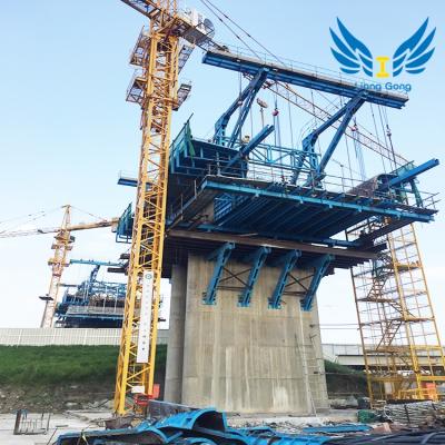 China Industrial Steel Formwork Cantilever Forming Traveler Of Horizontal Formwork System for sale