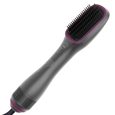 China Thermal Conductor Material Unique Ceramic Hair Dryer And Styler 3 In 1 Brush Stroke Styling Brush Paint One Step Hair Dryer Brush for sale