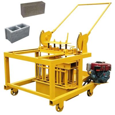 China Building Material Stores JC4-45 Manual Brick Making Machine Tanzania for sale