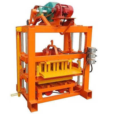 China High Profit Block Making Machine Cement QT4-40 Manual Block Making Machine for sale