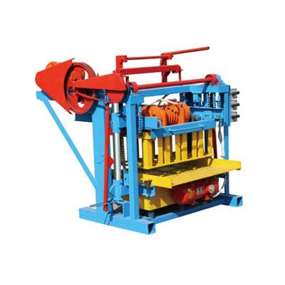 China Building Material Shops Small Scale Concrete Block Making Machine QT4-45 Brick Machine For Sale for sale