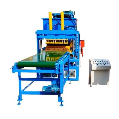 China Building Material Shops 4-10 Automatic Hydraulic Interlocking Clay Cement Brick Block Making Machine for sale