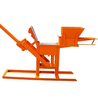 China Building Material Shops QM2-40 New Clay Interlocking Brick Machine for sale