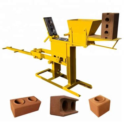 China Building Material Shops Eco Friendly QMR2-40 Clay Brick Machine for sale