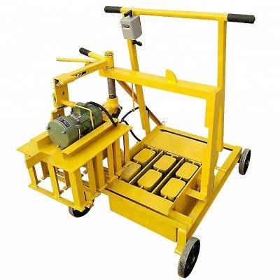 China Building Material Shops Cement Block Making Machine for sale