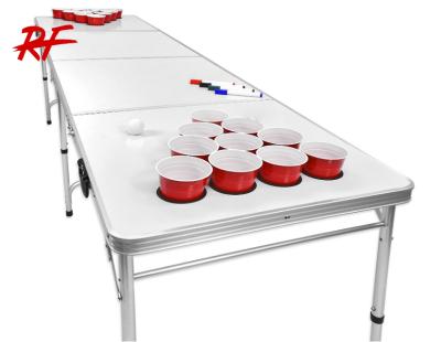 China Waterproof Folding Beer Pong Game Table Beer Pong Table Party Pong Table Supplier for sale