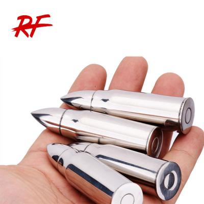 China 6 Viable Stainless Steel Whiskey Bullet Rocks, Ice Cube Rocks, Metal Reusable Ice for sale