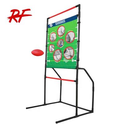 China Outdoor Activity 2-in-1 Football Discus Throwing Backyard Lawn Game, Flying Discus Game, Soccer Target Throwing Game for sale