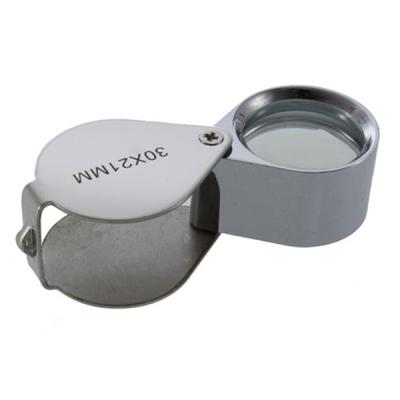 China Hot Selling Mini 30x 30x21mm Amazon Triplet Magnifying Plastic Magnifier Magnifier Jewelers Eye Glass Jewelry Diamond for sale