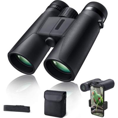 China Hunting Traveling Ornithology PLANNED Manufacture 2019 Professional HD Long Range Distance Waterproof Compact Wide Angle Binoculars for sale