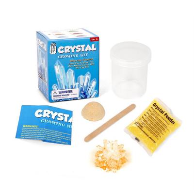 China Educational Toys Crystal Science Crystal Growing Safe High Quality Science Experiment DIY Kit For Kids for sale