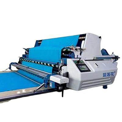 China Industry Good Quality Factory Direct Sale Blue Lotus Brand Cloth Spreader Spreading Machine for sale