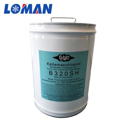 China Original Refrigeration Parts Bitzer BSE32 B320SH Refrigeration Oil For Piston Compressor R404A R507A for sale