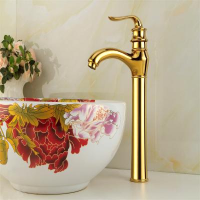 China Bathroom Faucets Gold Basin Faucet Factory Direct Sales Metered Luxury Shower Head for sale