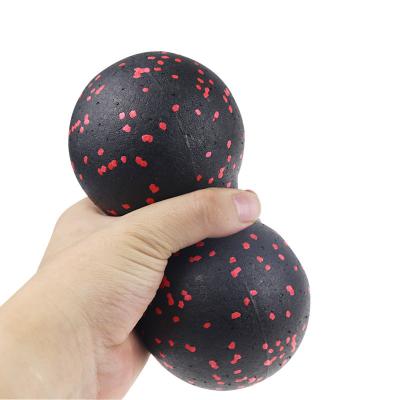 China LIGHT/DURABLE/STABLE Foot Roller Massager Foam Peanut Fascia Ball With Custom Printed Logo for sale