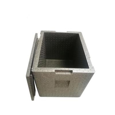 China Recycled Materials 42L Insulation Box Drink Cold Ice Box Collapsible Packaging Cool Box for sale