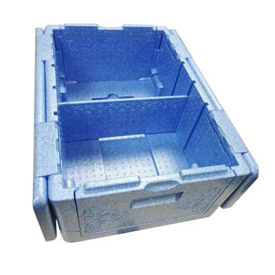 China DURABLE/ECO-FRIENDLY Increased Containers Box Professional Fishing Polypropylene Insulated Thermal Ice Cooler Box for sale